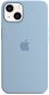 Apple MagSafe-rögzítésű iPhone 13-szilikontok - ködkék - Telefon tok