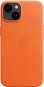 Apple iPhone 14 Ledercase mit MagSafe - orange - Handyhülle