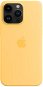 Kryt na mobil Apple iPhone 14 Pro Max Silikonový kryt s MagSafe slunečně žlutý - Kryt na mobil