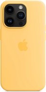 Apple iPhone 14 Pro Silikónový kryt s MagSafe slniečkovo žltý - Kryt na mobil