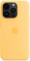 Kryt na mobil Apple iPhone 14 Pro Silikonový kryt s MagSafe slunečně žlutý - Kryt na mobil