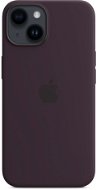 Apple iPhone 14 MagSafe lila szilikon tok - Telefon tok