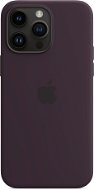Apple iPhone 14 Pro Max Silicone Cover with MagSafe Elderberry Purple - Phone Cover