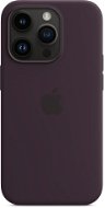 Apple iPhone 14 Pro Silicone Cover with MagSafe Elderberry Purple - Phone Cover