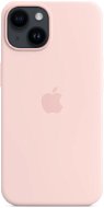 Apple iPhone 14 Silikonový kryt s MagSafe křídově růžový - Kryt na mobil