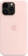 Kryt na mobil Apple iPhone 14 Pro Max Silikónový kryt s MagSafe kriedovo ružový - Kryt na mobil