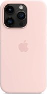 Handyhülle Apple iPhone 14 Pro Silikonhülle mit MagSafe - chalky pink - Kryt na mobil