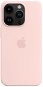 Apple iPhone 14 Pro MagSafe krétarózsaszín szilikon tok - Telefon tok