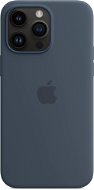 Telefon tok Apple iPhone 14 Pro Max MagSafe viharkék szilikon tok - Kryt na mobil