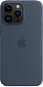 Apple iPhone 14 Pro Max Silikonový kryt s MagSafe bouřkově modrý - Kryt na mobil