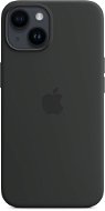 Apple iPhone 14 MagSafe fekete szilikon tok - Telefon tok