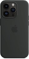 Apple iPhone 14 Pro MagSafe fekete szilikon tok - Telefon tok