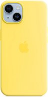 Kryt na mobil Apple iPhone 14 Silikonový kryt s MagSafe kanárkově žlutý - Kryt na mobil