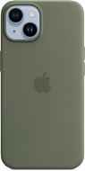 Apple iPhone 14 szilikon tok MagSafe készülékhez olíva színű - Telefon tok