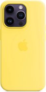 Apple iPhone 14 Pro Silikonový kryt s MagSafe kanárkově žlutý - Phone Cover