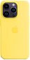 Kryt na mobil Apple iPhone 14 Pro Silikonový kryt s MagSafe kanárkově žlutý - Kryt na mobil