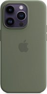 Apple iPhone 14 Pro Silikonhülle mit MagSafe oliv - Handyhülle