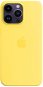 Kryt na mobil Apple iPhone 14 Pro Max Silikonový kryt s MagSafe kanárkově žlutý - Kryt na mobil