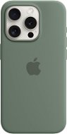 Apple iPhone 15 Pro Silikonový kryt s MagSafe cypřišově zelený - Kryt na mobil