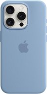 Handyhülle Apple iPhone 15 Pro Silikonhülle mit MagSafe eisblau - Kryt na mobil