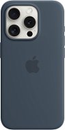 Apple iPhone 15 Pro Silikonový kryt s MagSafe bouřkově modrý - Kryt na mobil