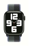 Apple Watch 41 mm temno-atramentový/eukalyptovo- zelený prevliekací športový remienok - Remienok na hodinky
