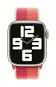 Apple Watch 45 mm nektárinkovo/pivonkový prevliekací športový remienok - Remienok na hodinky