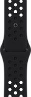 Remienok na hodinky Apple Watch 41 mm čierno-čierny športový remienok Nike - Řemínek
