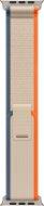 Apple Watch 49 mm oranžovo-béžový Trailový ťah – S/M - Remienok na hodinky