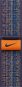 Watch Strap Apple Watch 45mm Game Royal/oranžový provlékací sportovní řemínek Nike - Řemínek