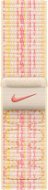 Watch Strap Apple Watch 41mm hvězdně bílý/růžový provlékací sportovní řemínek Nike - Řemínek
