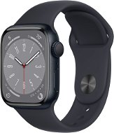Apple Watch Series 8 41mm Aluminiumgehäuse Mitternacht mit Sportarmband in Mitternacht - Smartwatch