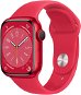 Apple Watch Series 8 41mm Red Aluminum with Red Sport Strap - Smart Watch