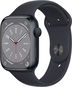 Apple Watch Series 8 45mm Dark Ink Aluminum with Dark Ink Sport Strap - Smart Watch