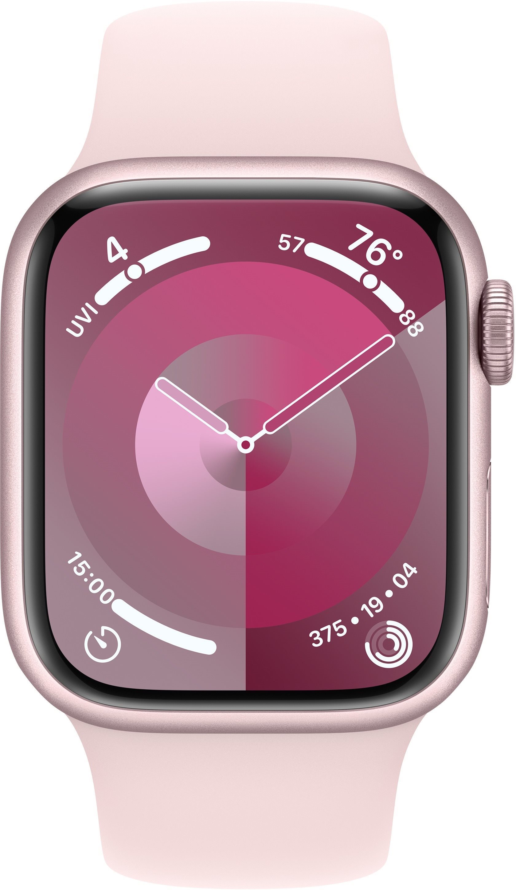 Apple watch light hot sale pink band