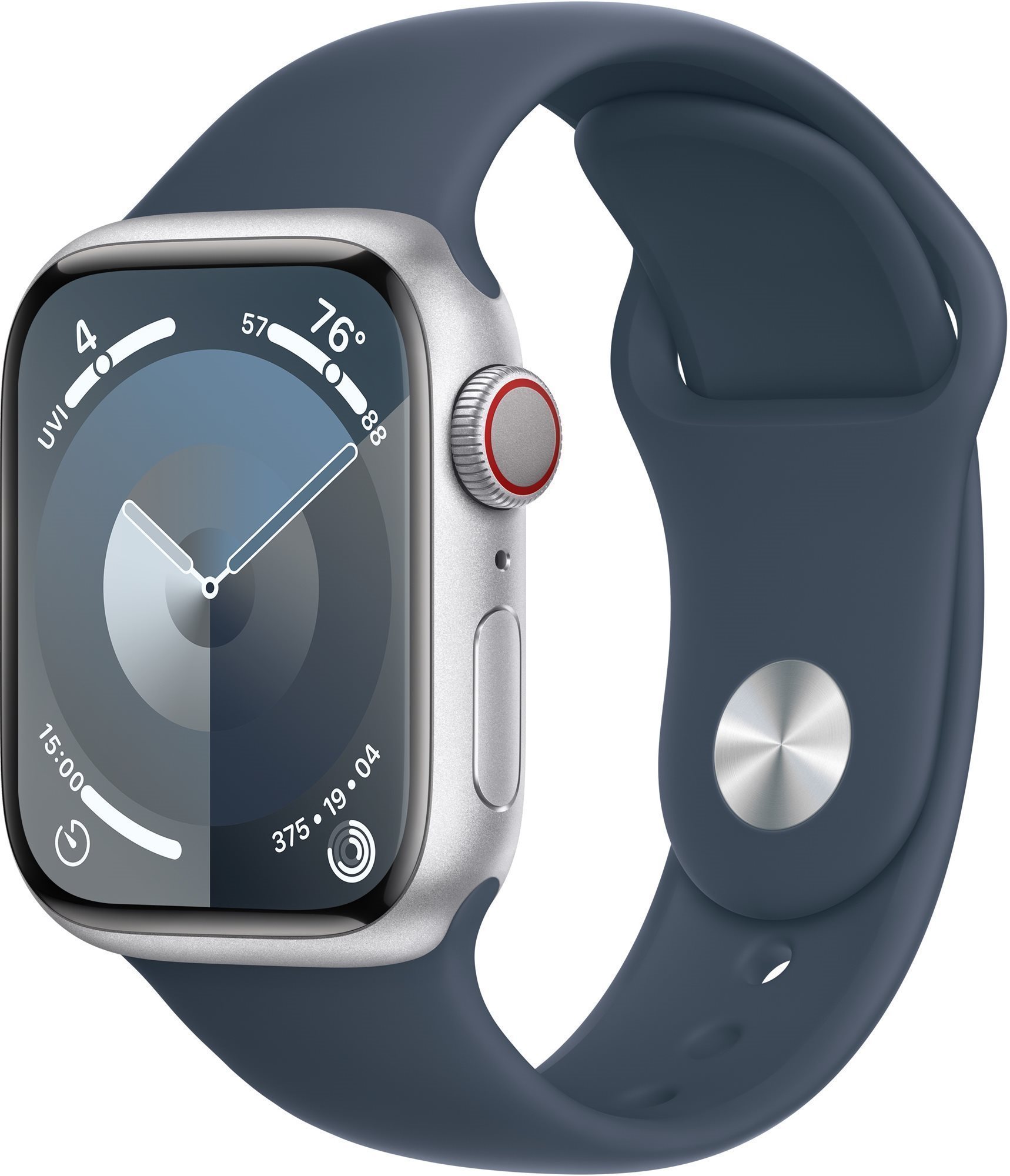 Apple watch shop silver aluminum case