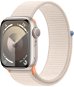 Apple Watch Series 9 41mm Aluminiumgehäuse Polarstern mit Sport Loop Polarstern - Smartwatch
