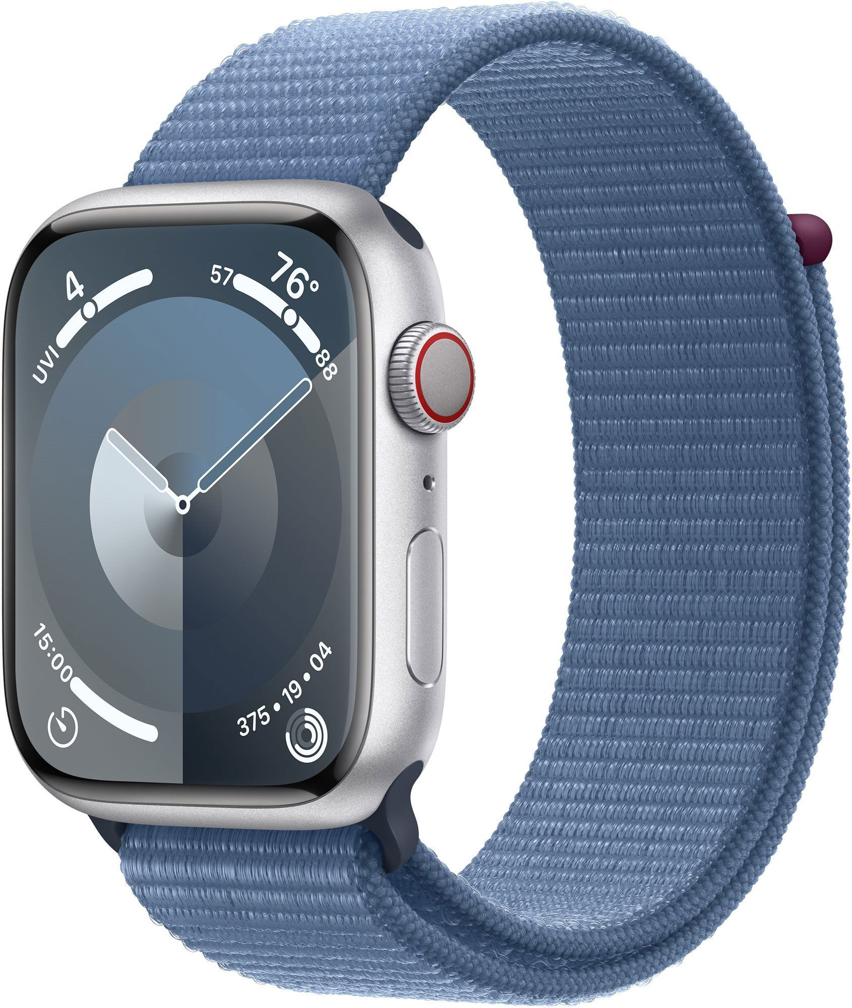 Apple watch silver aluminium case with seashell sport loop online