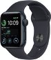 Apple Watch SE (2022) 40mm - éjfekete alumínium tok, éjfekete sport szíj - Okosóra
