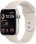 Apple Watch SE (2022) 44mm Star White Aluminum with Star White Sport Strap - Smart Watch