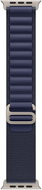 Apple Watch 49mm Navy Alpine Loop - Small - Natural Titanium Finish - Watch Strap