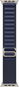 Apple Watch 49mm Alpine Loop Marine – Small – Titan Natur - Armband