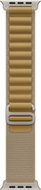 Apple Watch 49mm Tan Alpine Loop - Medium - Natural Titanium Finish - Watch Strap