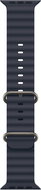 Apple Watch 49mm Navy Ocean Band - Natural Titanium Finish - Watch Strap