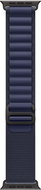 Apple Watch 49mm Navy Alpine Loop - Medium - Black Titanium Finish - Watch Strap