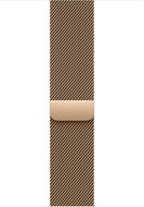 Apple Watch 46mm zlatý milánský tah - M/L - Řemínek