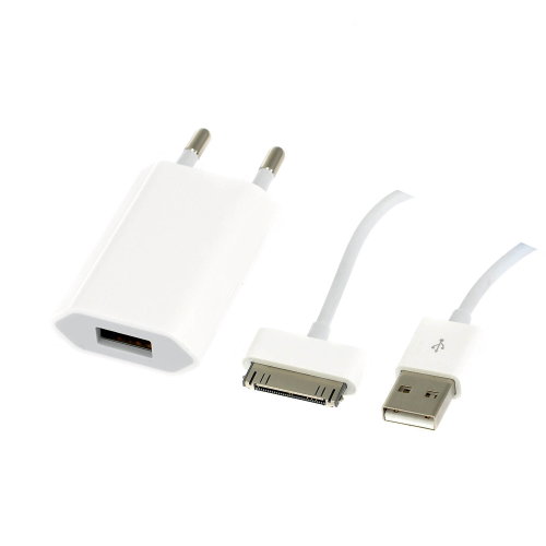 iPod USB Power Adapter - adaptér pro napájení ze zásuvky přes USB (ma592zm/a) - - - Main image