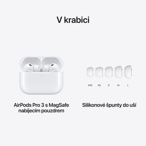 Apple AirPods Pro 3 - Bezdrátová sluchátka - Obrázek 7