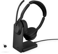 Jabra Evolve2 55 LINK380C MS Stereo STAND - Vezeték nélküli fül-/fejhallgató