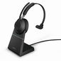 Jabra Evolve2 65 MS Mono USB-A Stand Black - Bezdrôtové slúchadlá